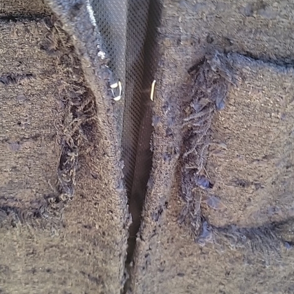 George | Vintage Black Tweed Jacket - Picture 7 of 11